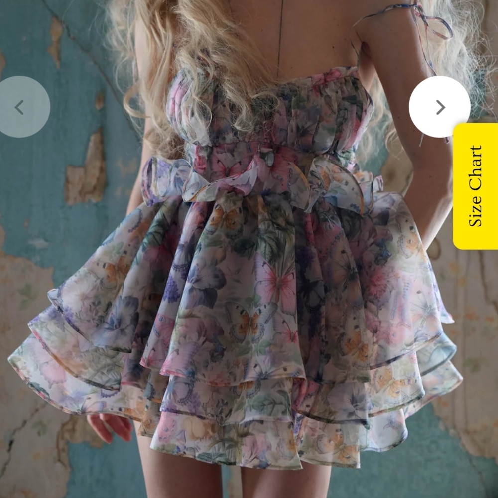 Selkie Sold Out The Butterfly Botanics Shakespeare Dress XS Multicolor - Picture 8 of 15